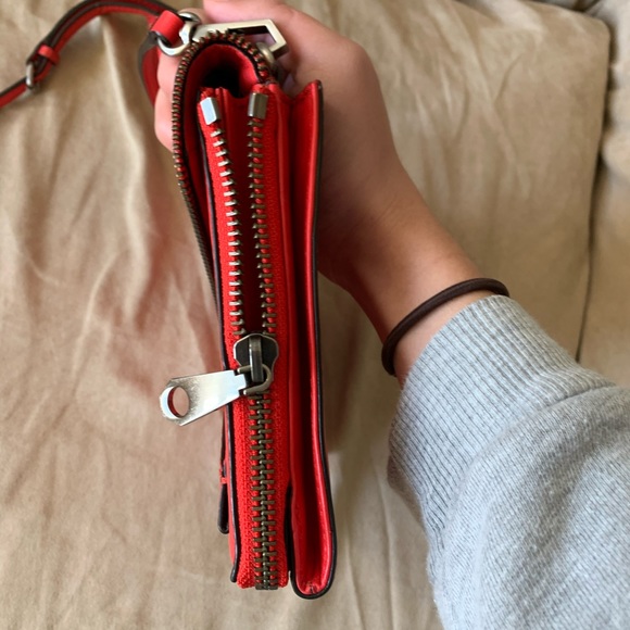 Rebecca Minkoff Red Envelope Crossbody - Picture 6 of 7